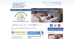 Desktop Screenshot of hrcsleep.com